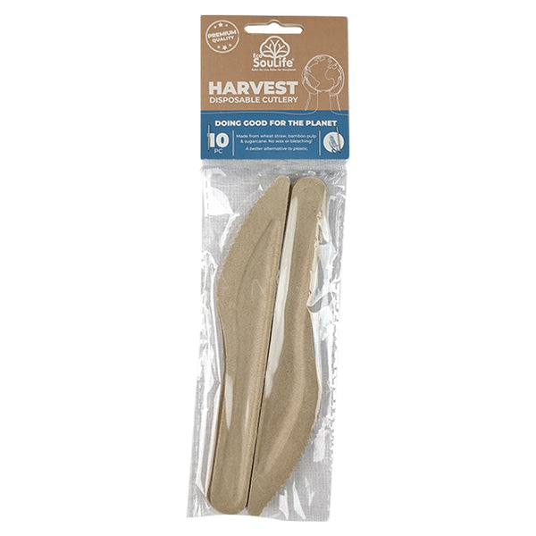 Ecosoulife Harvest Cutlery 10PC