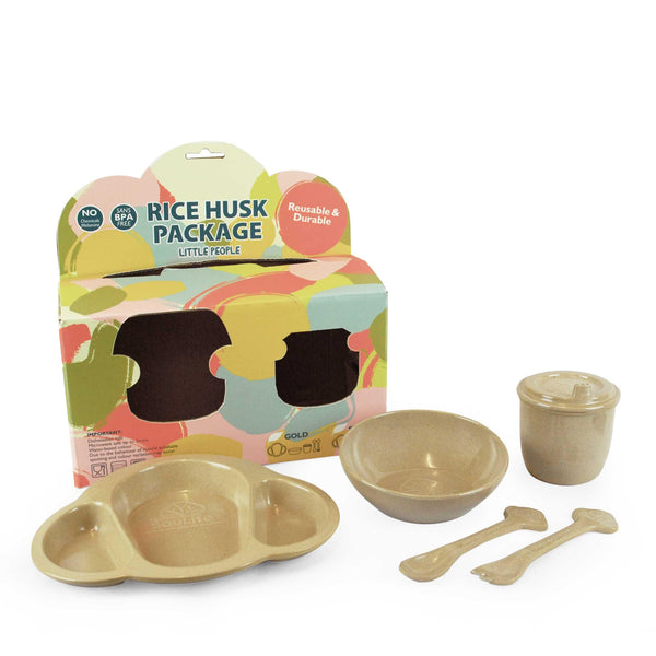 Ecosoulife Rice Husk Baby Set