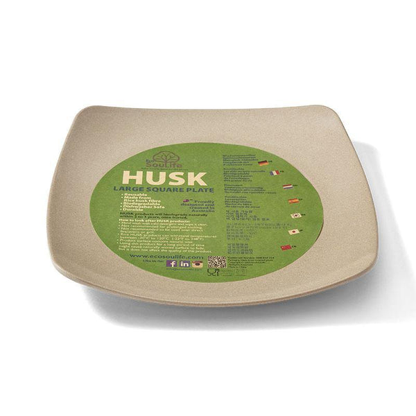 Ecosoulife Rice Husk Plate