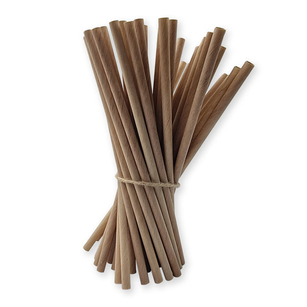 Ecosoulife Wooden Straws 2000PC
