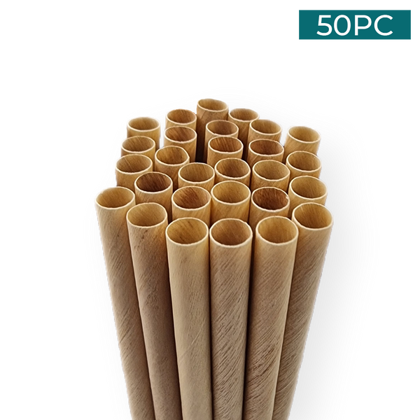 ecosoulife Wooden Straws 50PC