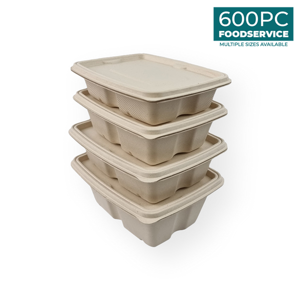Ecosoulife Harvest Leakproof Rectangular Container 600PC