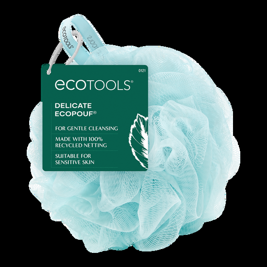 Ecotools Delicate Recycled EcoPouf - Glacial Blue