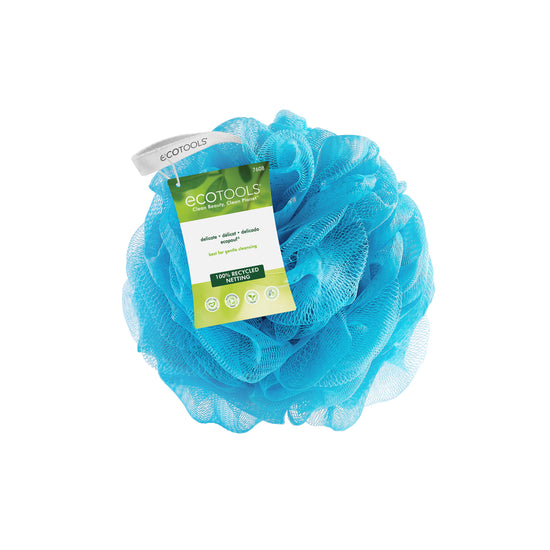 Ecotools Delicate Recycled EcoPouf® Blue