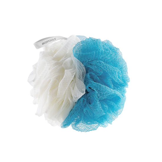 ecotools EcoNet 2-in-1 EcoPouf® Blue/Cream