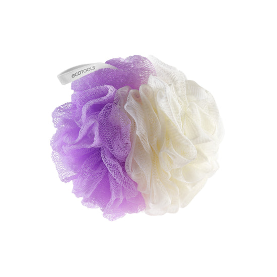 ecotools EcoNet 2-in-1 EcoPouf® Purple/Cream