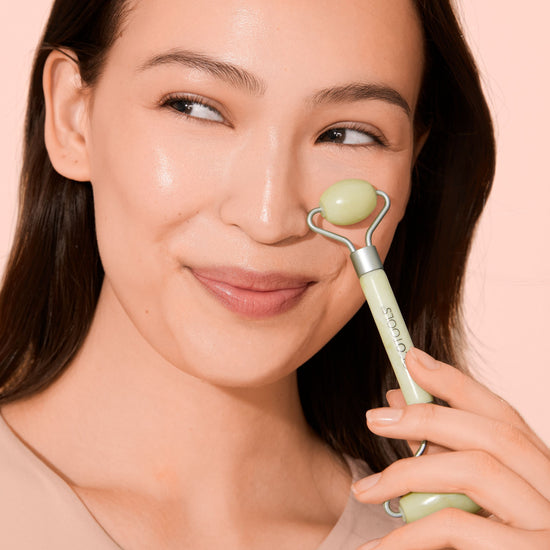 Ecotools Jade Facial Roller And Eye Roller Duo
