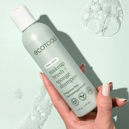 Ecotools Makeup Brush + Sponge Shampoo