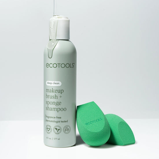 Ecotools Makeup Brush + Sponge Shampoo