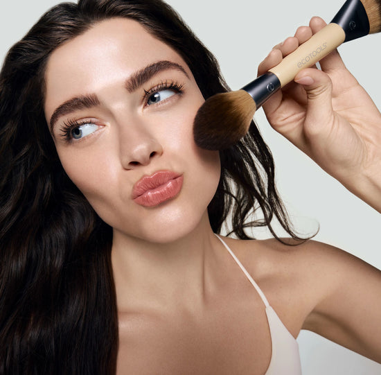 Ecotools Sculpt + Bronze Dual-Ended Brush