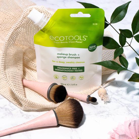 Ecotools Makeup Brush And Blending Sponge Shampoo Sachet