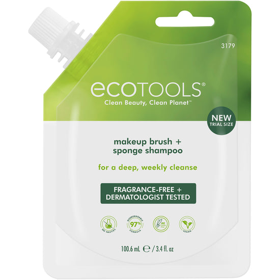 ecotools Makeup Brush and Blending Sponge Shampoo Sachet