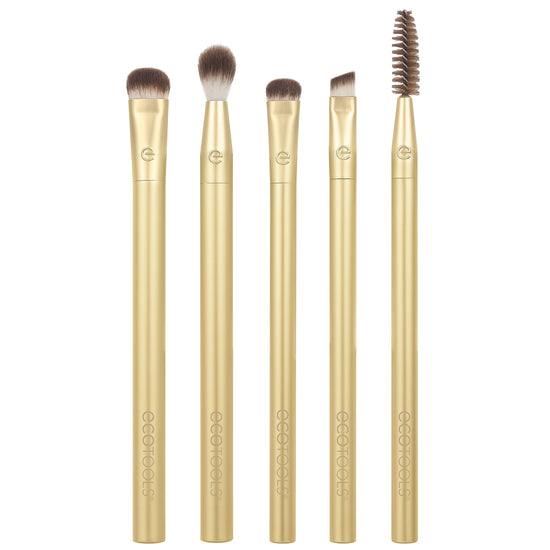 ecotools Precious Metals Brightening Eye Makeup Brush Set