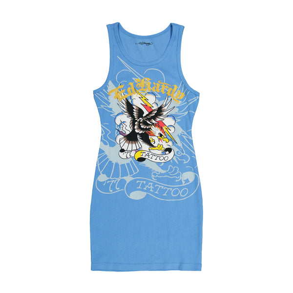 ed hardy 77 Eagle Rib Tank Dress