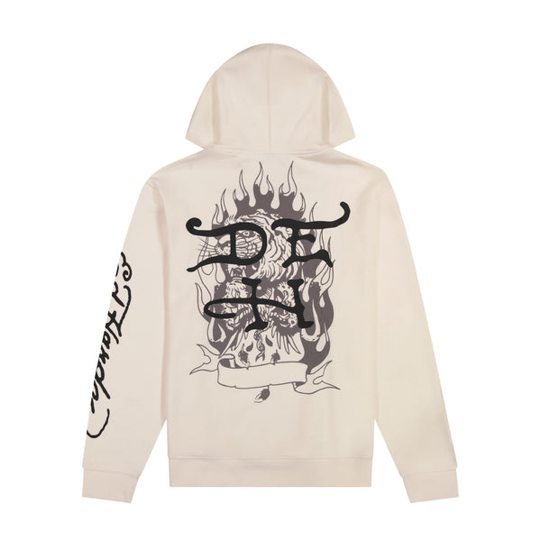 Ed Hardy Battle Skull Mens Hoodie