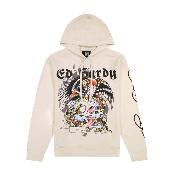 ed hardy Battle Skull Mens Hoodie
