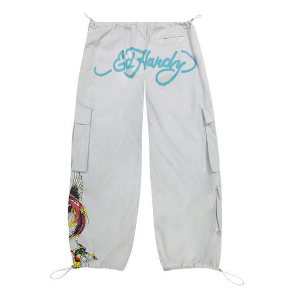 Ed Hardy Butterflies Poplin Cargo Pant