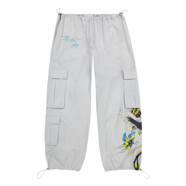 ed hardy Butterflies Poplin Cargo Pant