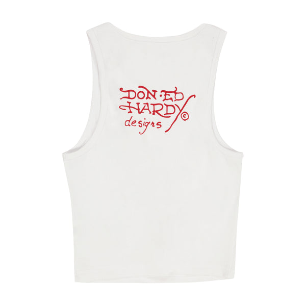 Ed Hardy Cross Rib Tank Top