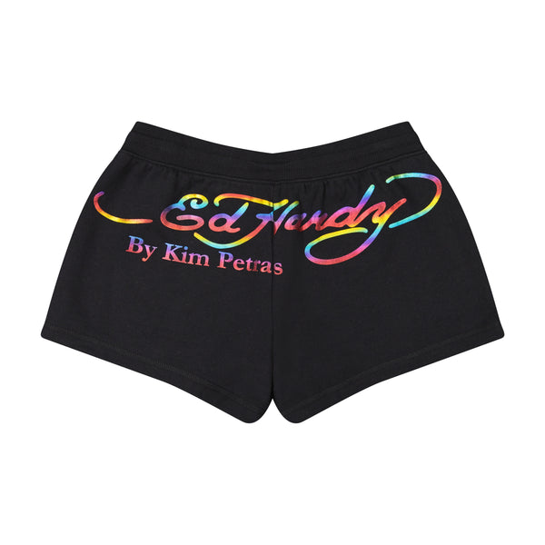 Ed Hardy Dagger Girl Fleece Short