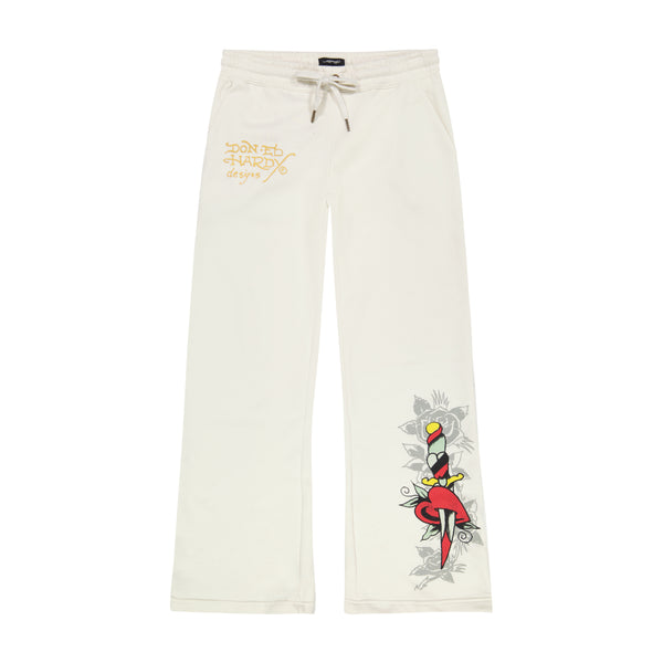 ed hardy Dagger Heart Sweatpants