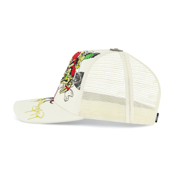Ed Hardy Dagger Snake Trucker Hat
