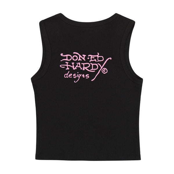 Ed Hardy Dolphin Girl Tank Top
