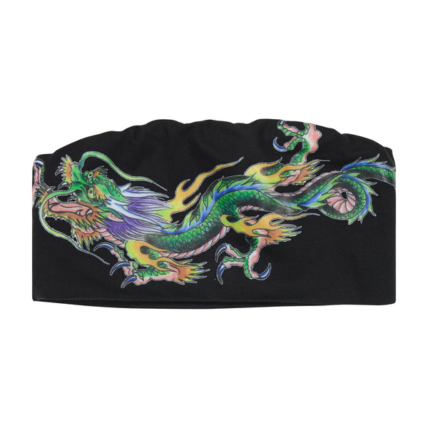 ed hardy Dragon Crop Tube Top