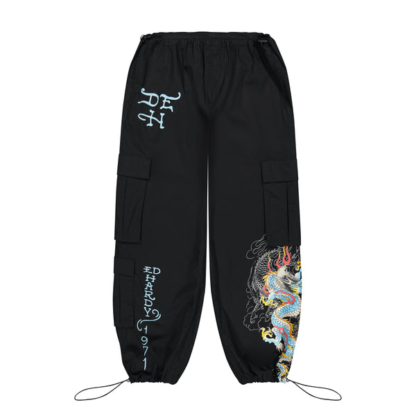 ed hardy Dragon Poplin Cargo Pants