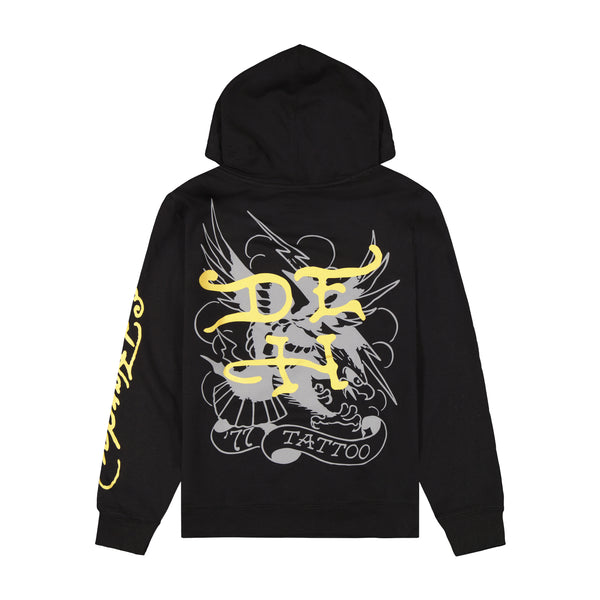 Ed Hardy Dragon Skull Mens Hoodie