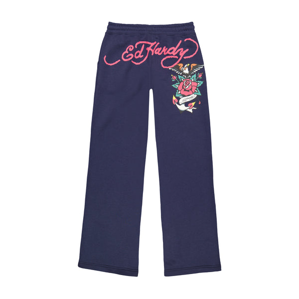 Ed Hardy Eagle Eclipse Fleece Sweatpants