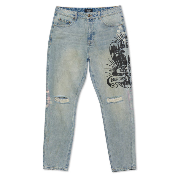 ed hardy Eagle Slim Taper Jean