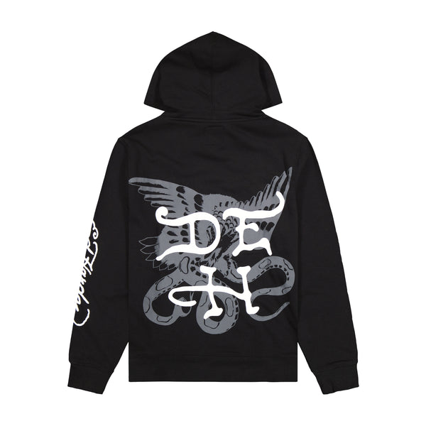 Ed Hardy Eagle Snake Mens Hoodie