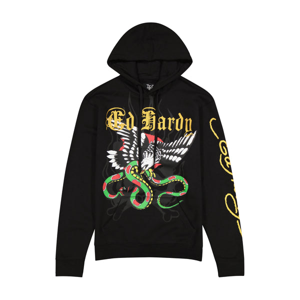 ed hardy Eagle Snake Pullover Hoodie