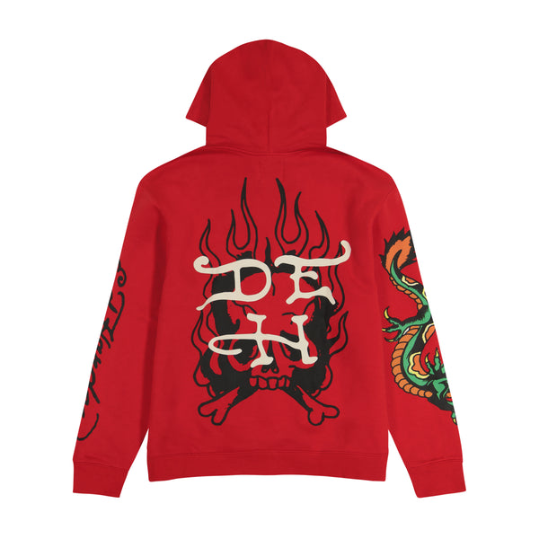 Ed Hardy Flame Cobra Hoodie