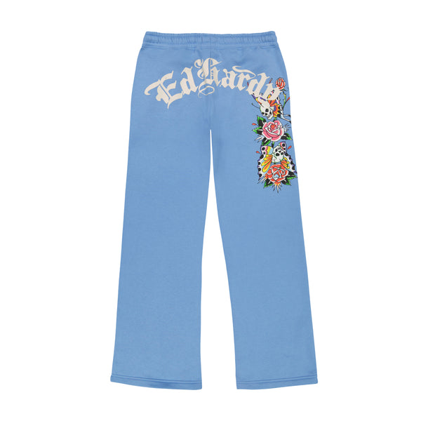 Ed Hardy Flower Skulls Sweatpant