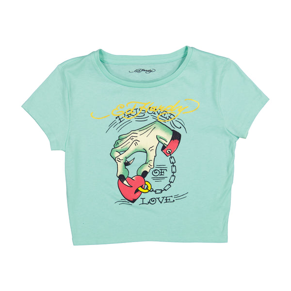 ed hardy Heart Hand Baby Tee