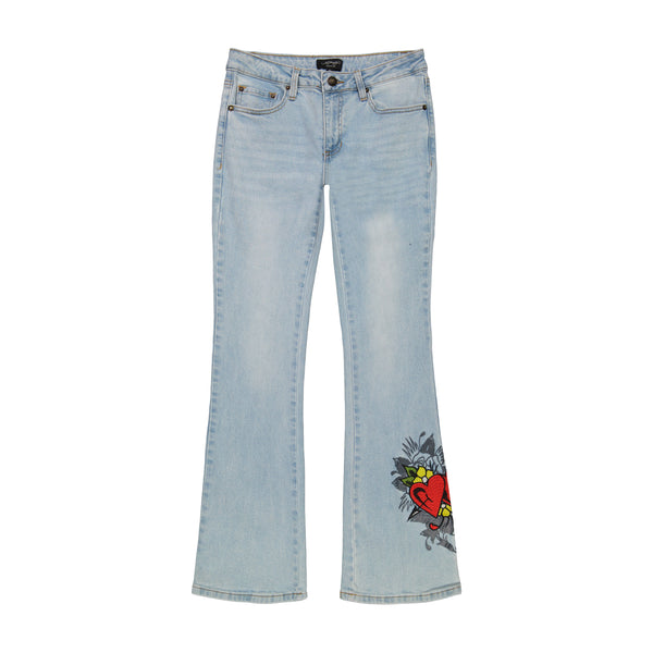 ed hardy Hearts Low Waist Bootcut Jean