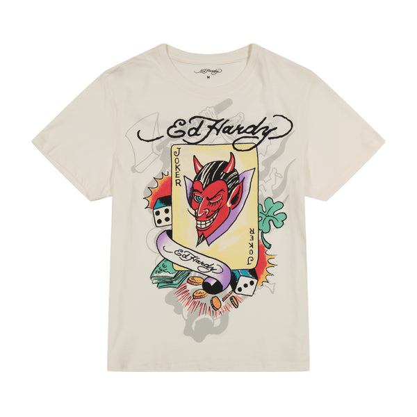 ed hardy Joker Throwback Tee