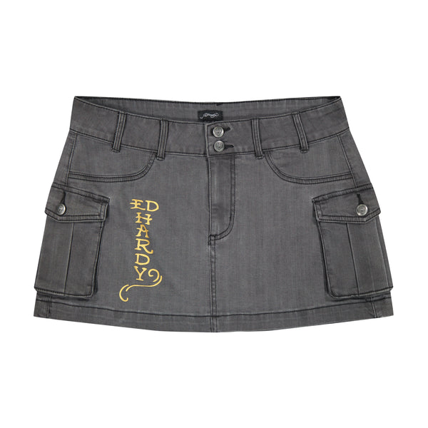 ed hardy Koi Fish Cargo Skirt