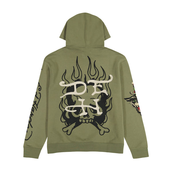 Ed Hardy LKS Skull Hoodie