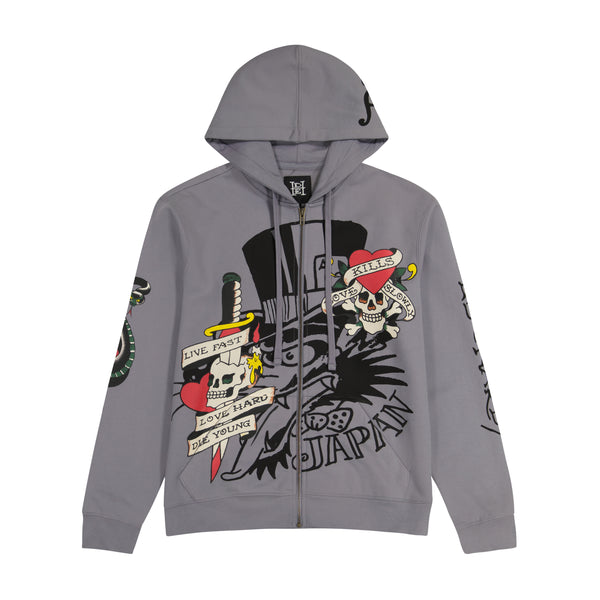 ed hardy LKS Skull Hoodie