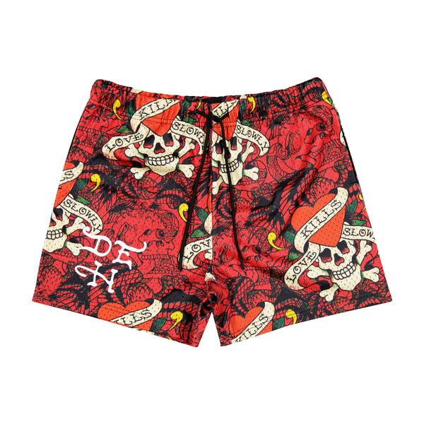ed hardy LKS Skull Mens Mesh Short