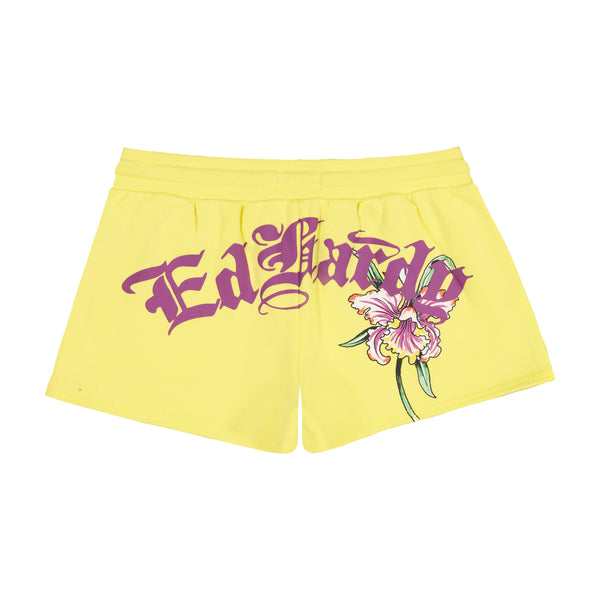 Ed Hardy Orchid Fleece Short