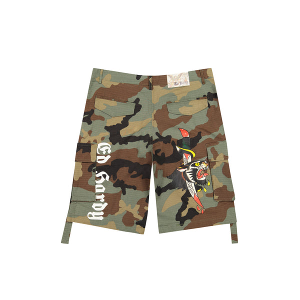 Ed Hardy Panther Cargo Shorts