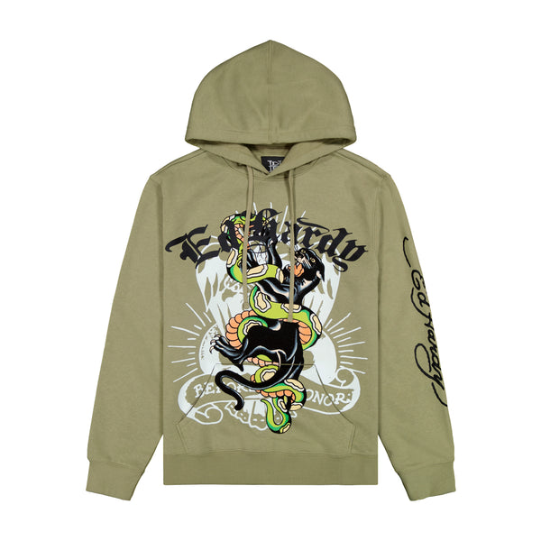 ed hardy Panther Snake Mens Hoodie