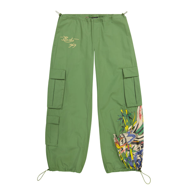 ed hardy Peacock Poplin Cargo Pants