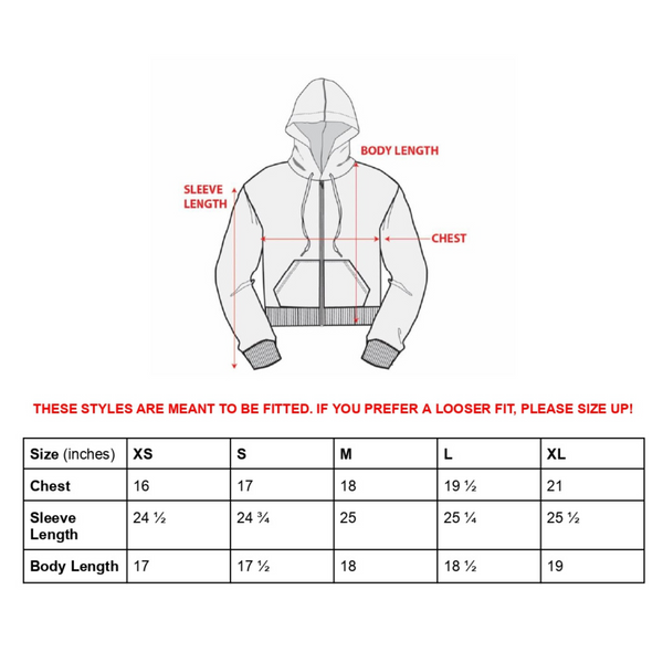 Ed Hardy Phoenix Cropped Hoodie