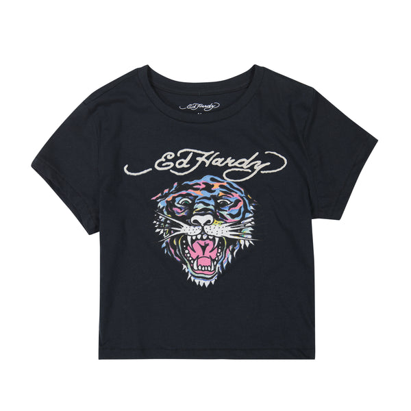 ed hardy Rainbow Tiger Baby Tee