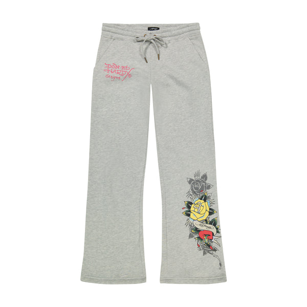 ed hardy Rose Heart Sweatpants